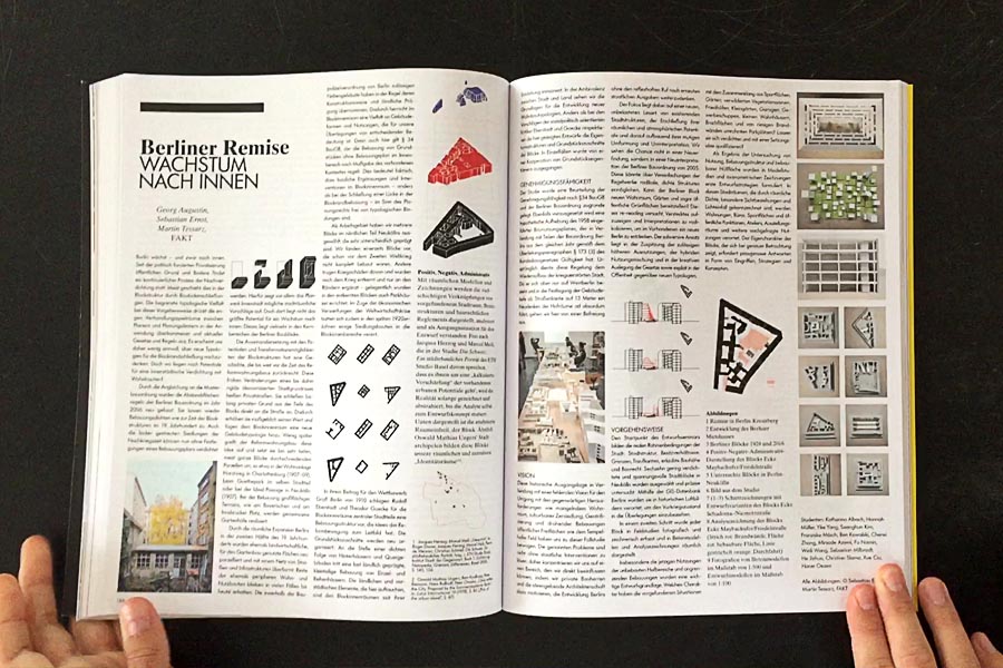 Sebastain Felix Ernst, Arch + 255, Legislating Architecture, Baurecht, Magazin Foto